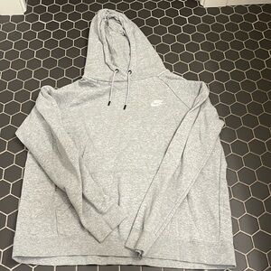 grey nike hoodie